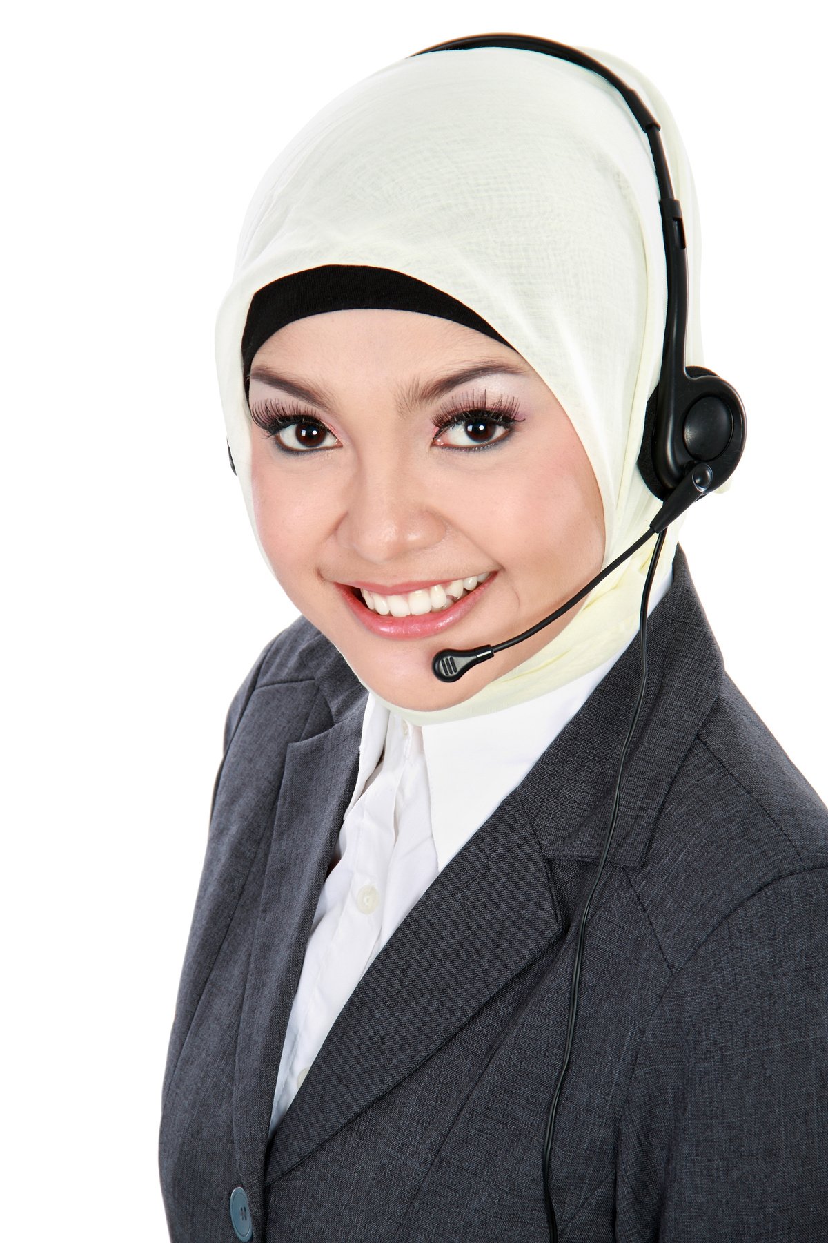 muslim customer service operator